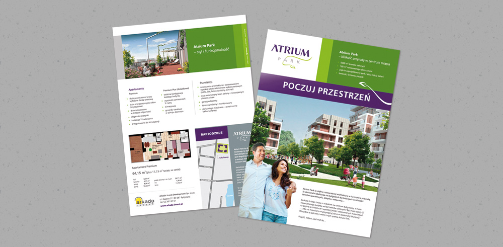 Identyfikacja wizualna Atrium Park