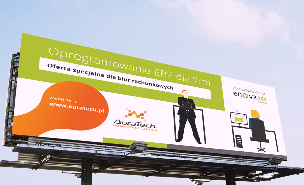 Identyfikacja wizualna Aura Tech