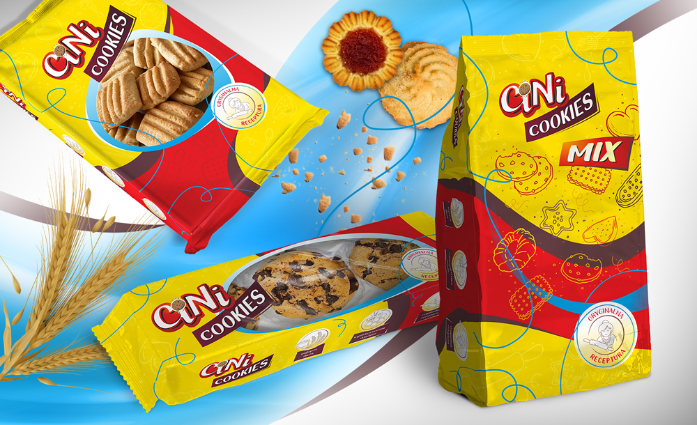 wizerunek, identyfikacja wizualna Cini Cookies