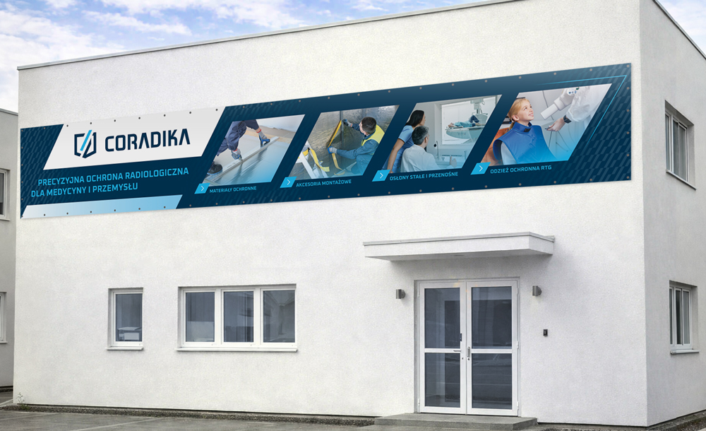 wizerunek, identyfikacja wizualna Coradika