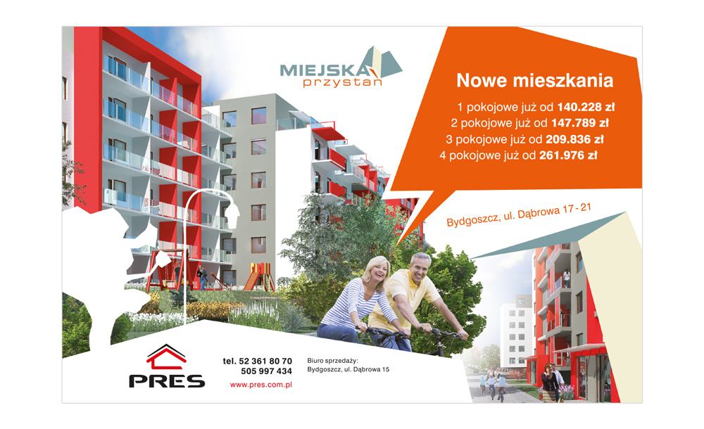 Identyfikacja wizualna Miejska Przystań