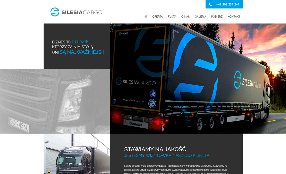 Identyfikacja wizualna Silesia Cargo