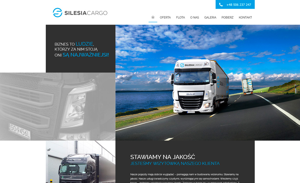Identyfikacja wizualna Silesia Cargo