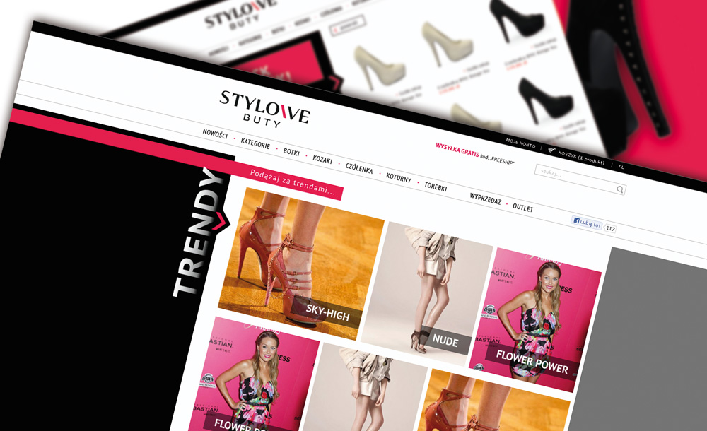 Identyfikacja wizualna Stylowe Buty