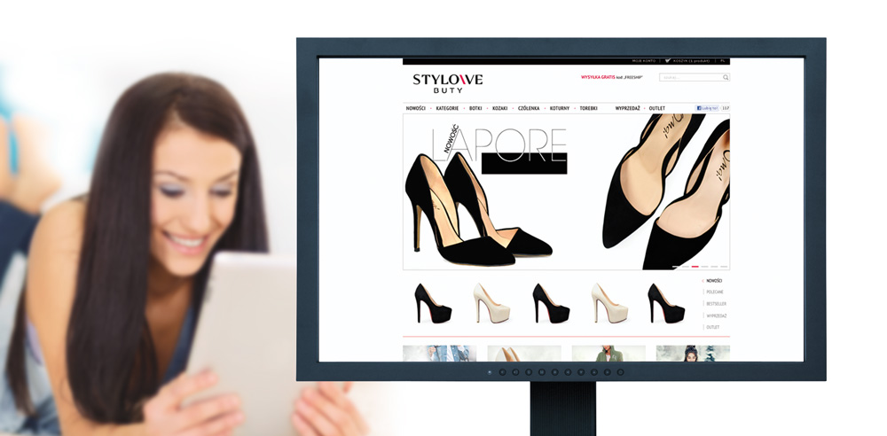 Identyfikacja wizualna Stylowe Buty