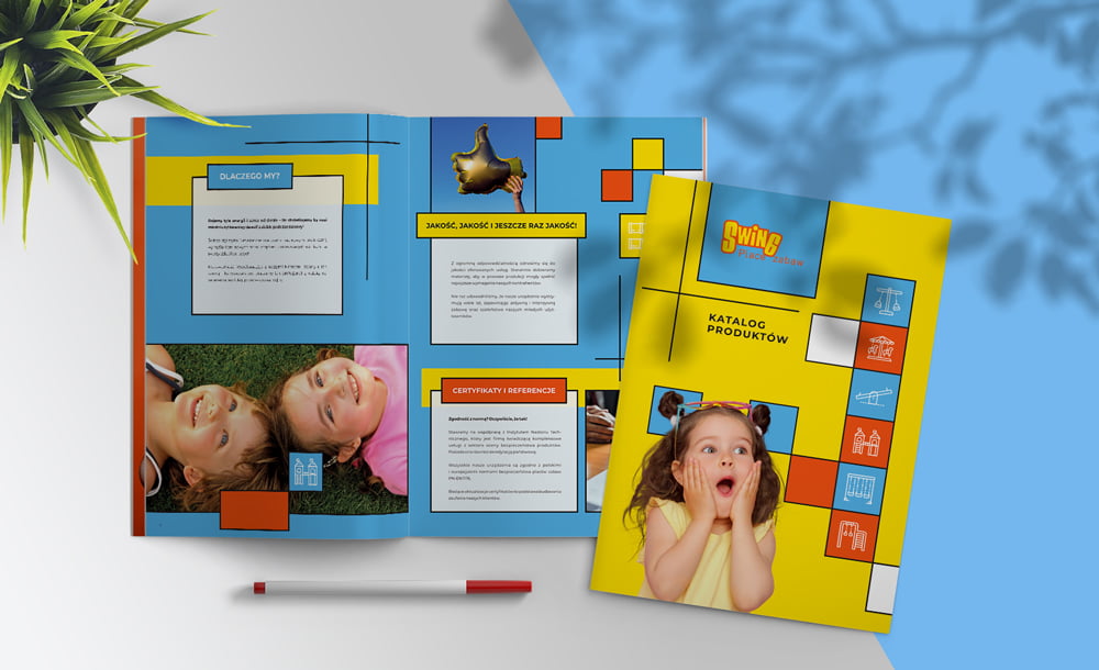 wizerunek, identyfikacja wizualna Swing