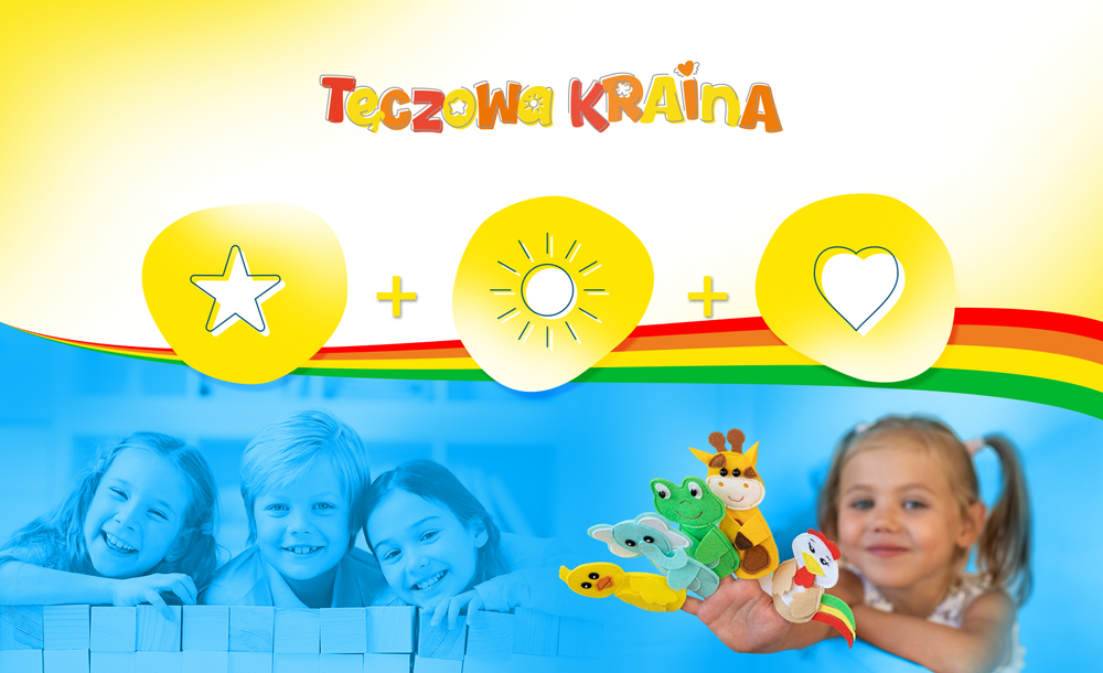 wizerunek, identyfikacja wizualna Tęczowa Kraina