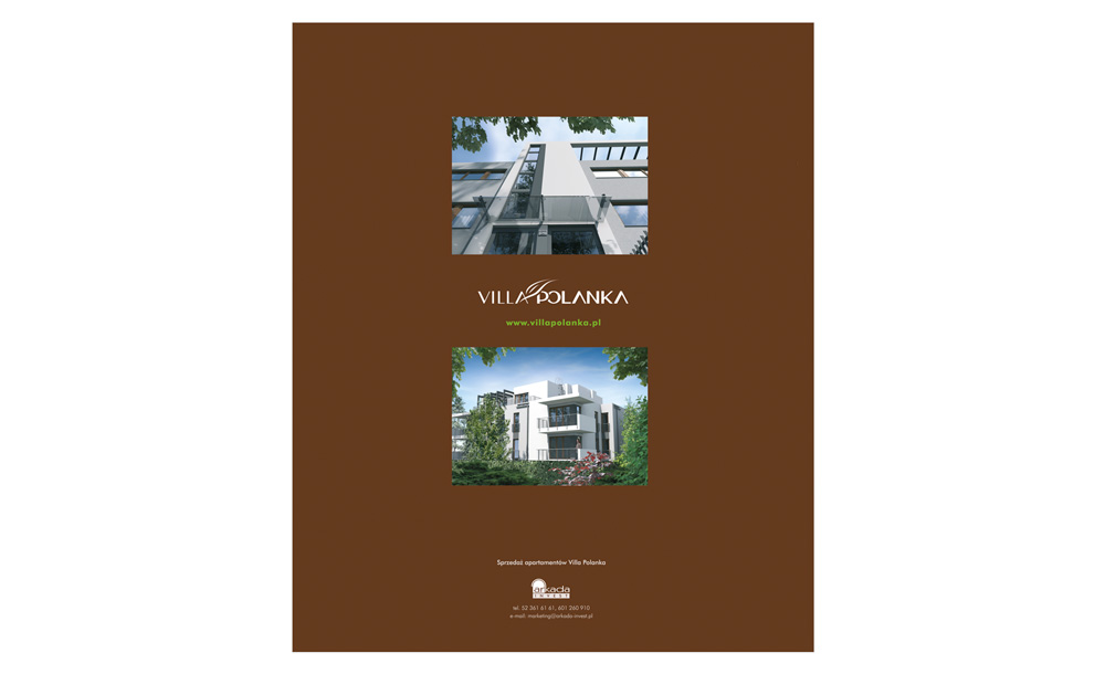 Identyfikacja wizualna Villa Polanka