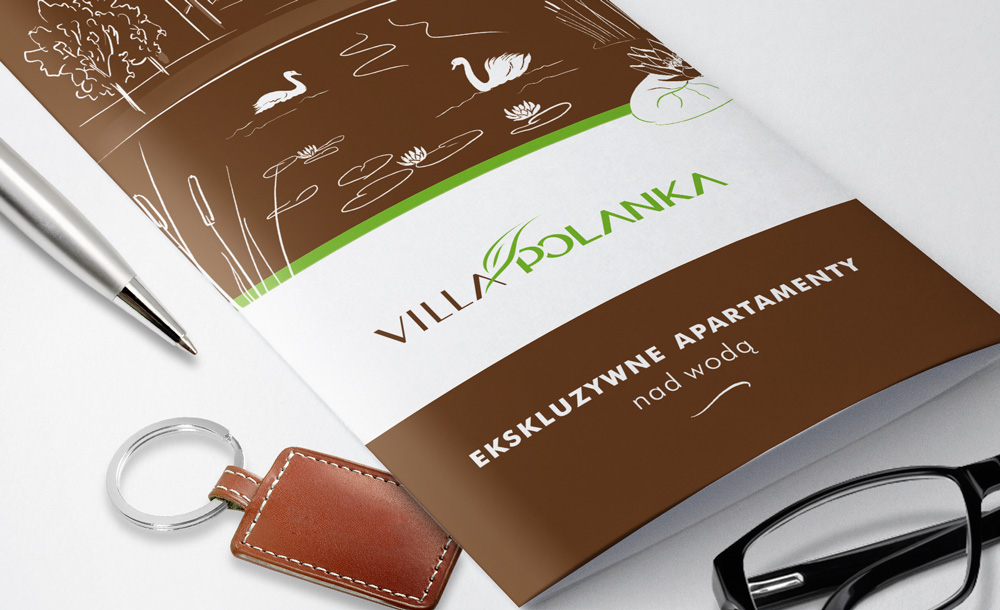 Identyfikacja wizualna Villa Polanka