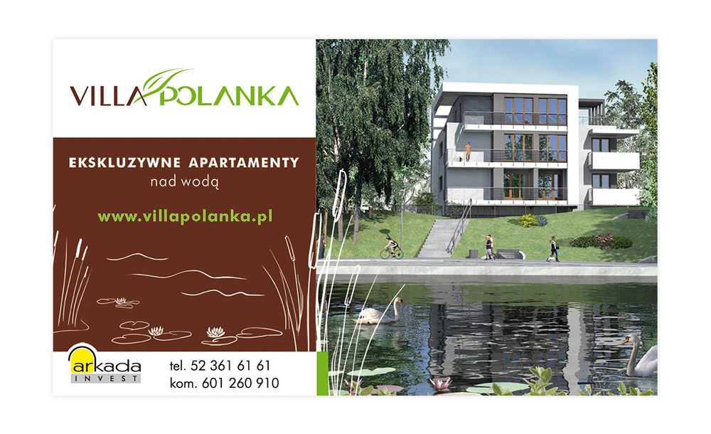 Identyfikacja wizualna Villa Polanka