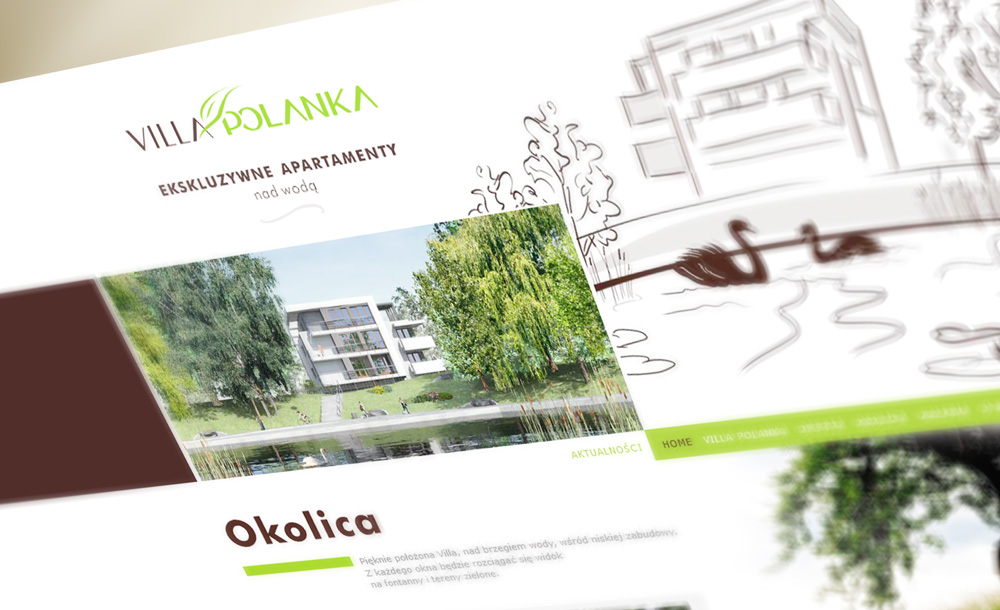 Identyfikacja wizualna Villa Polanka
