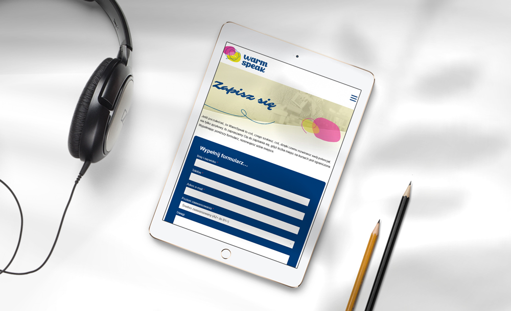 wizerunek, identyfikacja wizualna Warmspeak