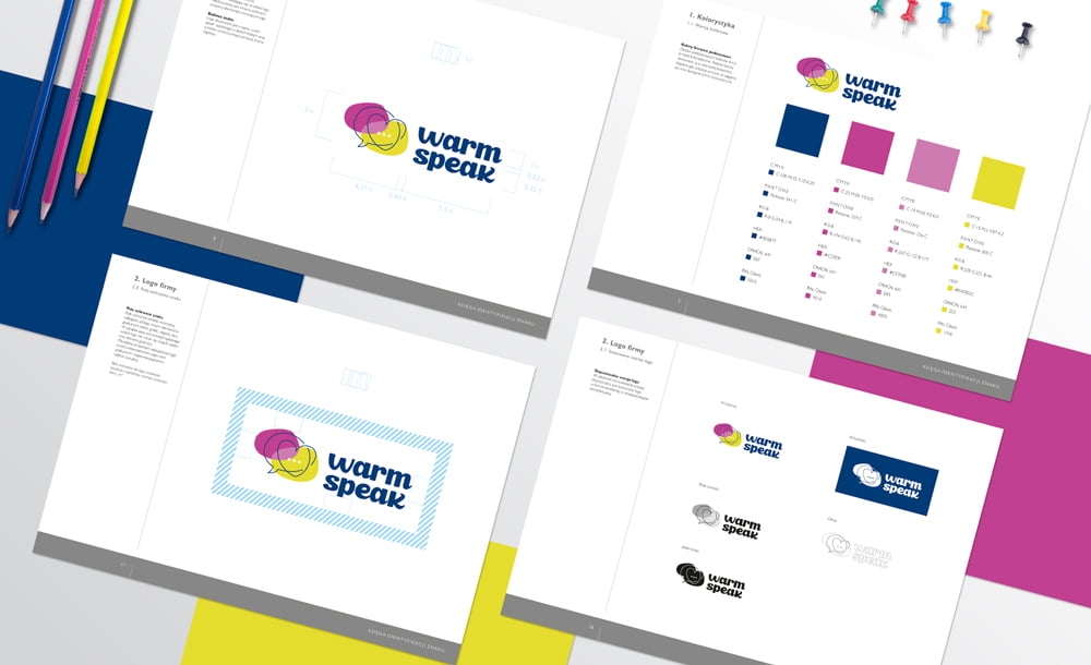 wizerunek, identyfikacja wizualna Warmspeak