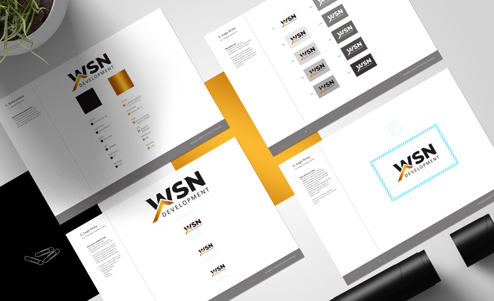 wizerunek, identyfikacja wizualna WSN Development