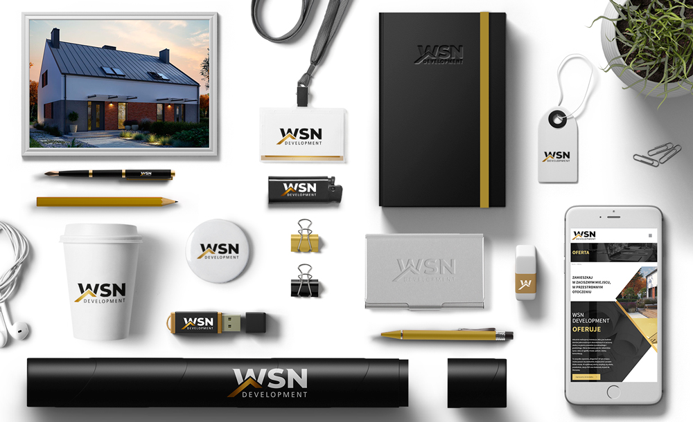 wizerunek, identyfikacja wizualna WSN Development