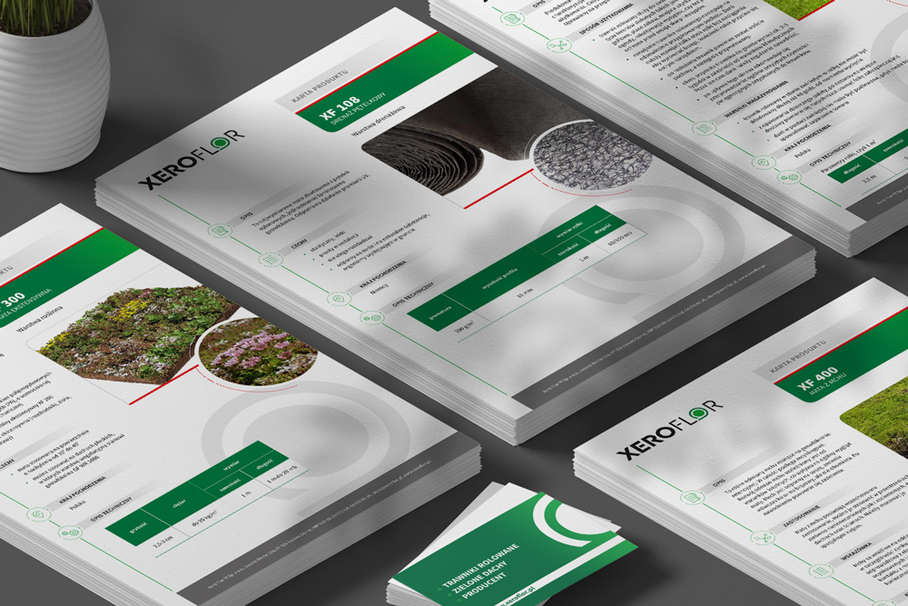 wizerunek, identyfikacja wizualna Xero Flor